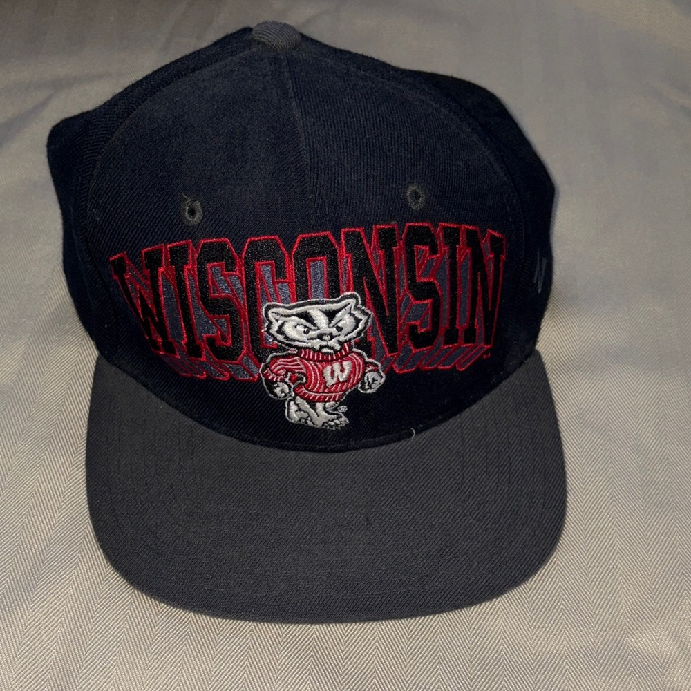 Wisconsin Badgers Black Cap